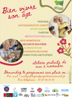 BIEN VIVRE SON AGE - ATELIERS GRATUITS